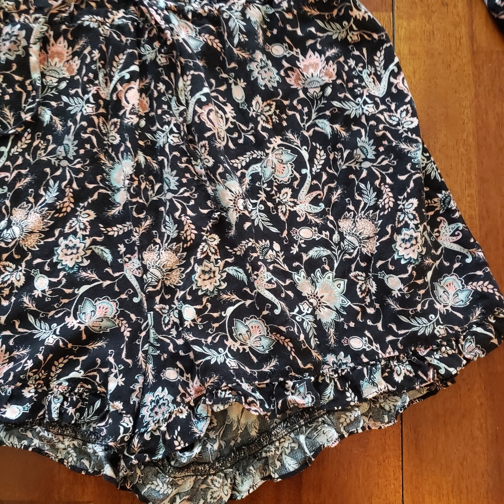 Mossimo Black Pink & Mint Romper - Picture 6 of 9